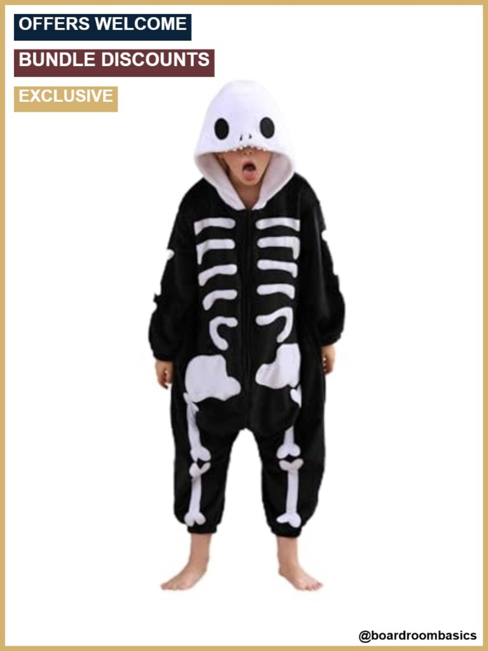 Kids Animal Onesie Pajama Costume Hooded Cosplay